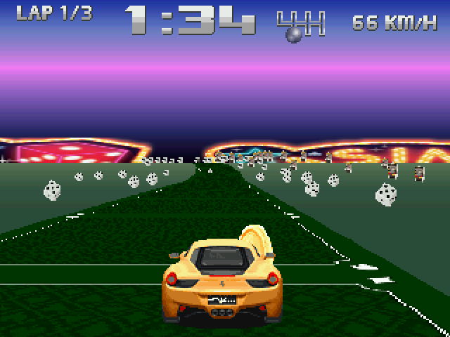Racer 2 atari screenshot